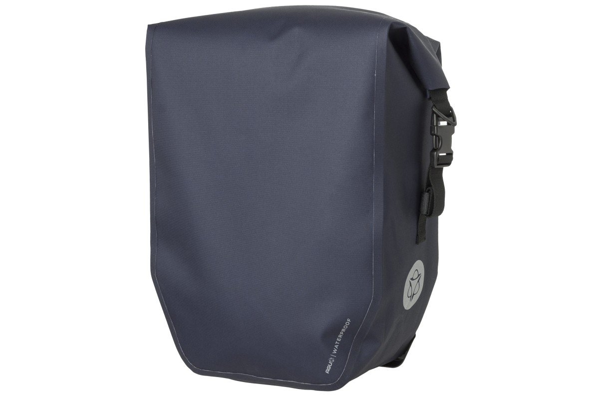 Agu clean enkele fietstas shelter large deep marin Blauw